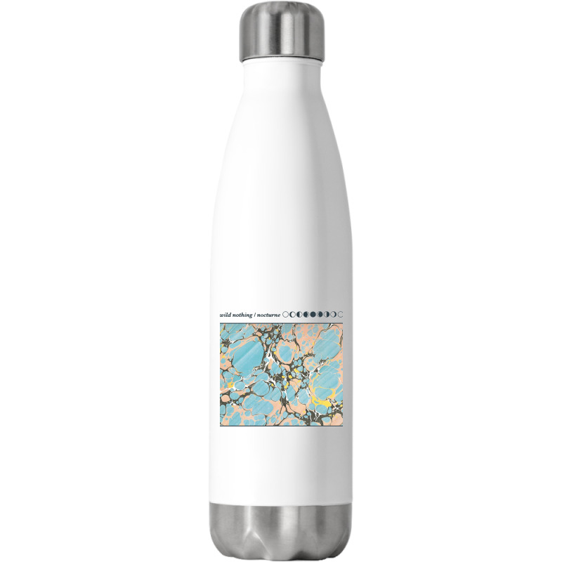 Wild Nothing Nocturne Album Stainless Steel Water Bottle | Artistshot