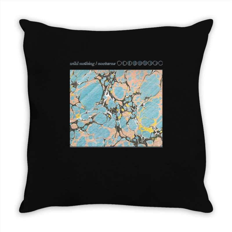 Wild Nothing Nocturne Album Throw Pillow | Artistshot