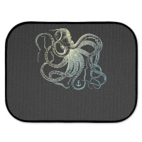 Octopus Cool Vintage Marine Biologist Ocean Sea Life 3 Rear Car Mat | Artistshot