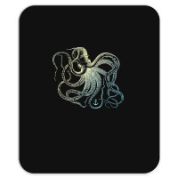 Octopus Cool Vintage Marine Biologist Ocean Sea Life 3 Mousepad | Artistshot