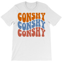 Conshy Wavy Tri Color Pullover Hoodie T-shirt | Artistshot