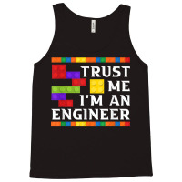 Engineer Children Kids Toy Big Building Blocks Build Builder Tank Top | Artistshot