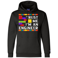 Engineer Children Kids Toy Big Building Blocks Build Builder Champion Hoodie | Artistshot