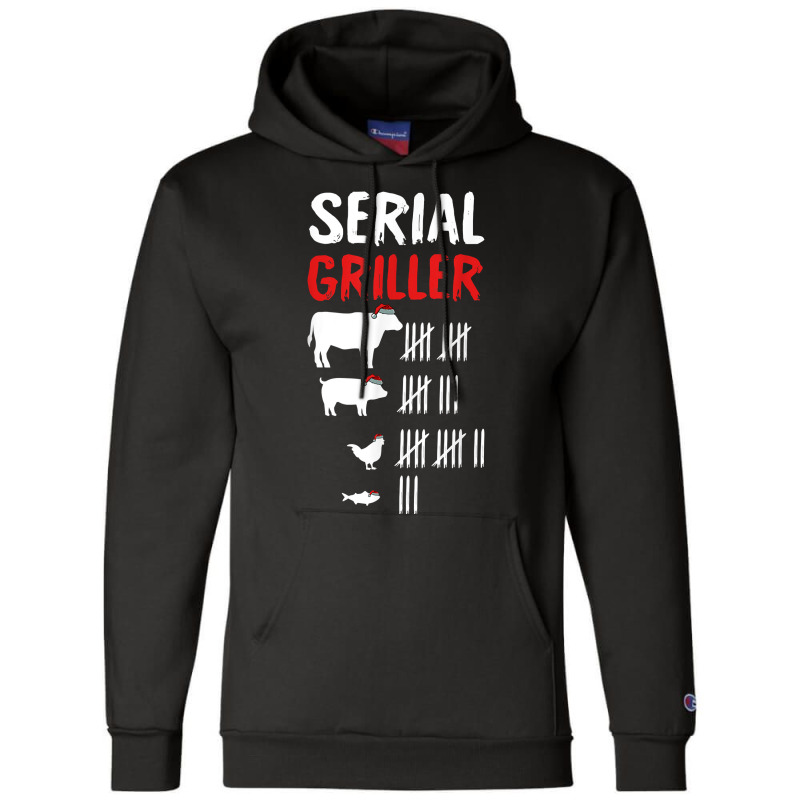 Serial Griller Christmas X-mas Pajama Grill Chef Bbq Master Champion Hoodie | Artistshot