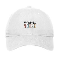 Emergency Nurse Leopard Nurse Gift Adjustable Cap | Artistshot