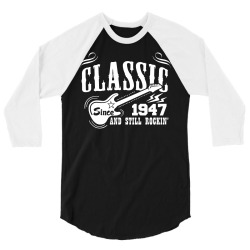 Classic Since 1947 3/4 Sleeve Shirt | Artistshot