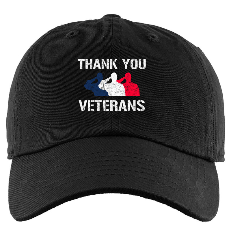 Thank You Veterans Day Salute Military Appreciation Soldiers Sweatshir Kids Cap by cm-arts | Artistshot