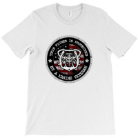 Marine Father Protected By Marine Veteran Marine Family T-shirt | Artistshot