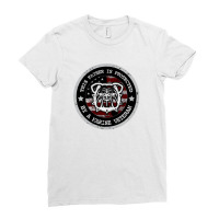 Marine Father Protected By Marine Veteran Marine Family Ladies Fitted T-shirt | Artistshot