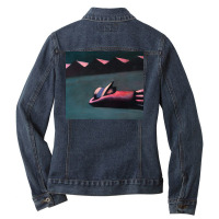 Prone Schoolgirl Ladies Denim Jacket | Artistshot