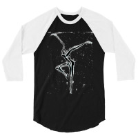 Black White Dance 3/4 Sleeve Shirt | Artistshot