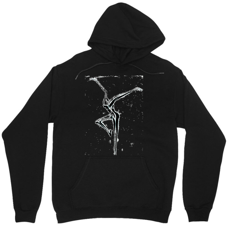 Black White Dance Unisex Hoodie by cm-arts | Artistshot