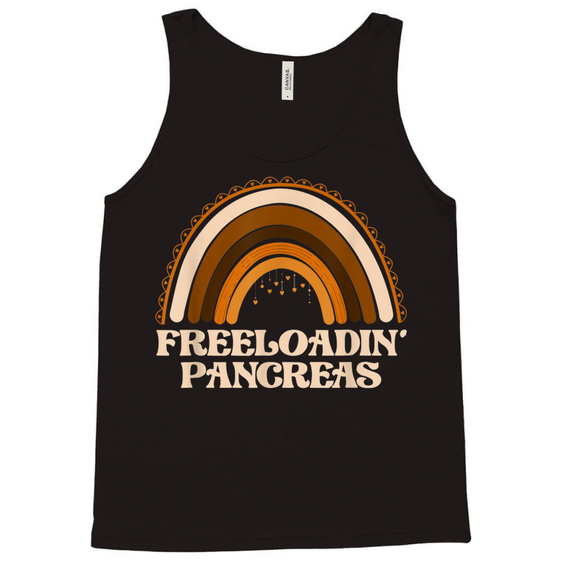 Freeloading Pancreas Funny Type 1 Diabetes Diabetic Tank Top by Newart | Artistshot