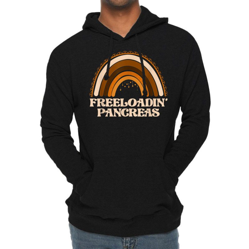 Freeloading Pancreas Funny Type 1 Diabetes Diabetic Lightweight Hoodie by Newart | Artistshot