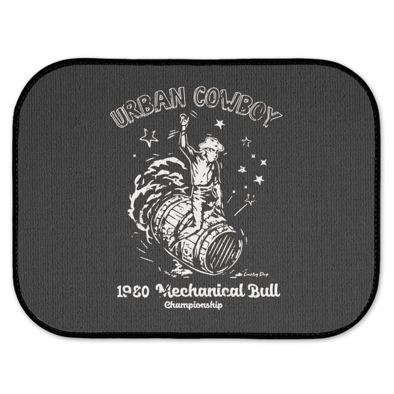 Urban Cowboy, Mechanical Bull, Urban, Cowboy, The Urban Cowboy, Urban  Rear Car Mat | Artistshot