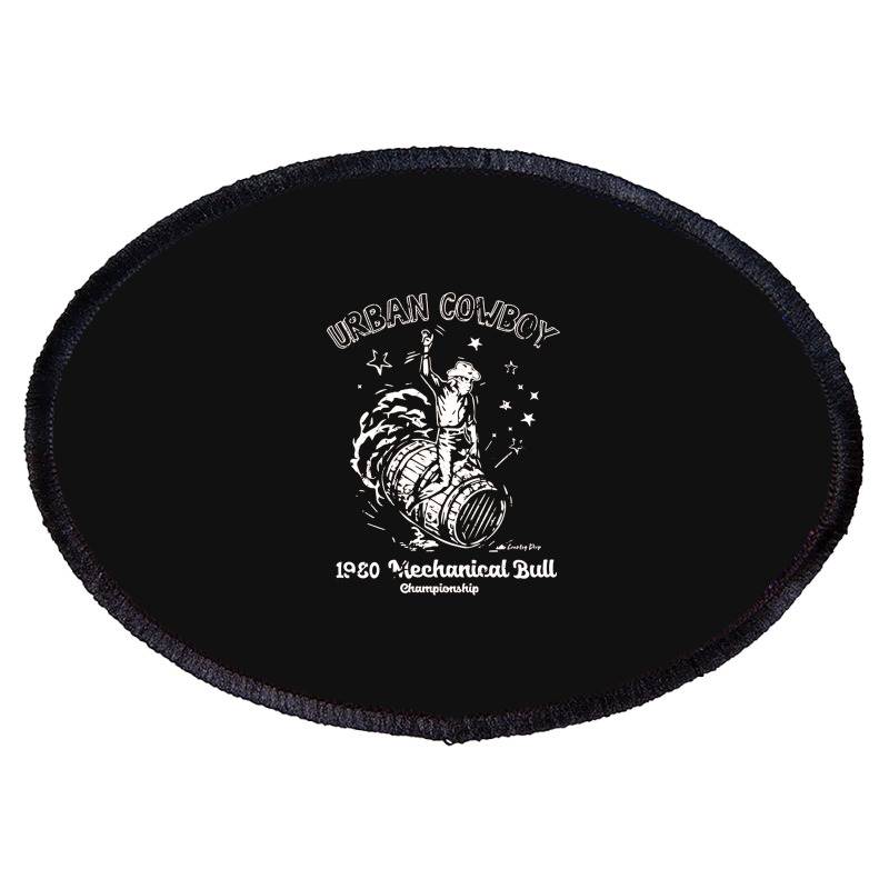 Urban Cowboy, Mechanical Bull, Urban, Cowboy, The Urban Cowboy, Urban  Oval Patch | Artistshot