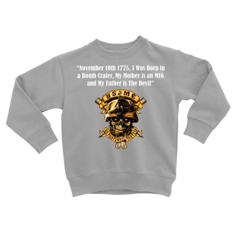 Marines Toddler Sweatshirt by QomarXabier | Artistshot