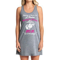 Marine Being A Marine Mom Tank Dress | Artistshot