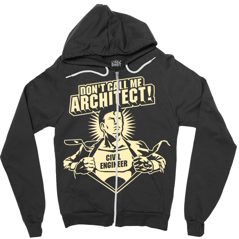 Civil Engineer Zipper Hoodie by QuanXander | Artistshot