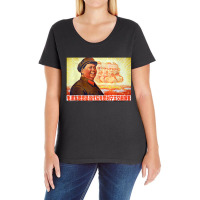 Chairman Mao Zedong And Other Communist Leaders   Propaganda Ladies Curvy T-shirt | Artistshot