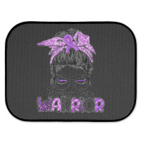 Fibromyalgia Warrior Strong Women Fibromyalgia Awareness Tank Top Rear Car Mat | Artistshot