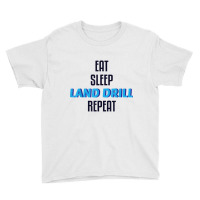 Synchronized Swimming T Shirt   Eat Sleep Land Drill Youth Tee | Artistshot