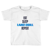 Synchronized Swimming T Shirt   Eat Sleep Land Drill Toddler T-shirt | Artistshot