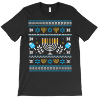 Hanukkah Jewish Ugly Sweater Style T-shirt | Artistshot