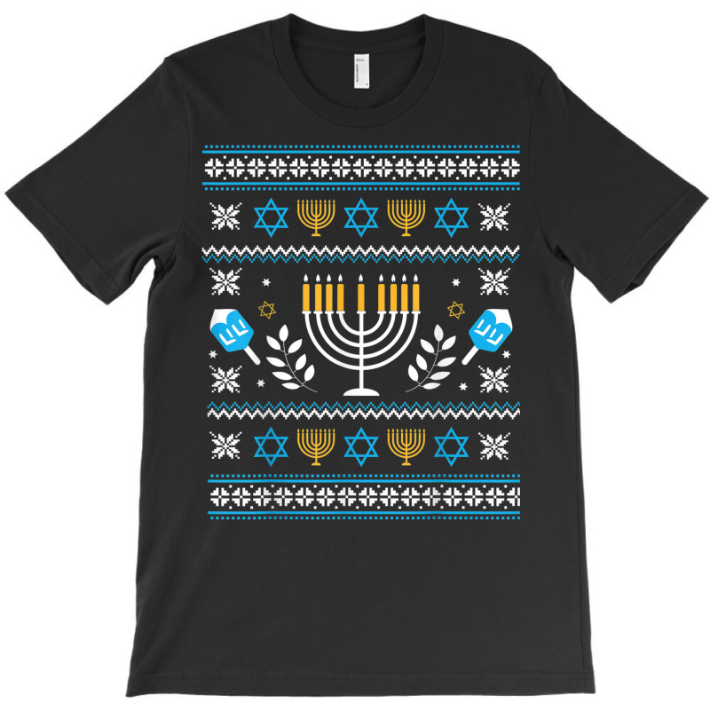 Hanukkah Jewish Ugly Sweater Style T-shirt | Artistshot