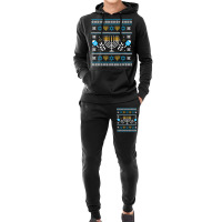 Hanukkah Jewish Ugly Sweater Style Hoodie & Jogger Set | Artistshot