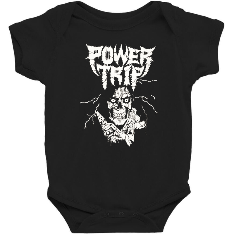 Power Trip, Power Trip Vintage, Power Trip Art, Power Trip Painting, T Baby Bodysuit | Artistshot