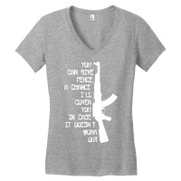 Military Army Marines Ak47 Women's V-neck T-shirt | Artistshot