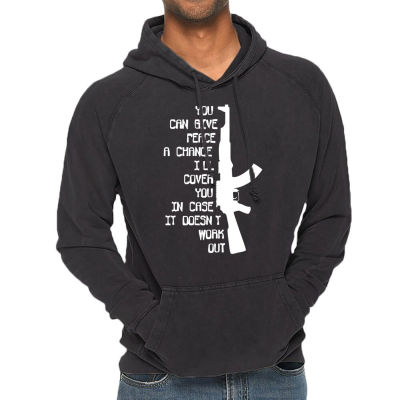 Military Army Marines Ak47 Vintage Hoodie by QomarXabier | Artistshot