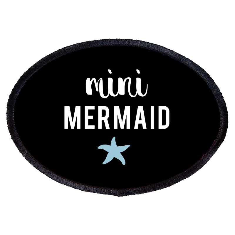 Mini Mermaid Oval Patch by QomarXabier | Artistshot