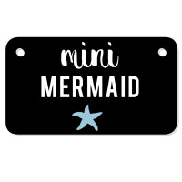 Mini Mermaid Motorcycle License Plate | Artistshot