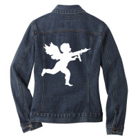 Vanilla Ice Cupid Classic Ladies Denim Jacket | Artistshot