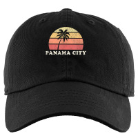 Panama City Beach Fl Vintage 70s Retro Throwback Design Kids Cap | Artistshot