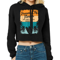 Panama City Beach Florida Fl Souvenirs Gifts Men Women Kids Cropped Hoodie | Artistshot