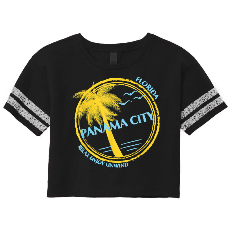 Panama City Beach Florida Souvenir For Spring Break Scorecard Crop Tee by ElsieLynne | Artistshot