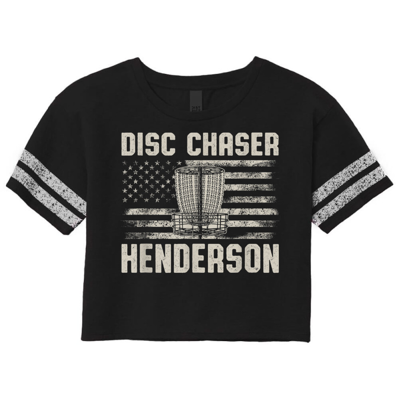 Disc Chaser Henderson Funny Disc Golf Humor Golfer Nevada Scorecard Crop Tee by Newdesigns | Artistshot