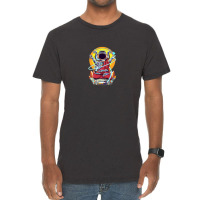 Astronaut Buddha Vintage T-shirt | Artistshot