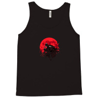 Angry Werewolf On Red Blood Moon Tank Top | Artistshot