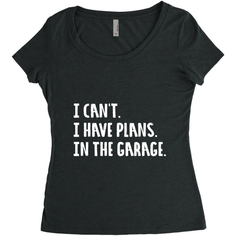 Engineer Garage Working Car Saracastic Joke For Men Women's Triblend Scoop T-shirt by EricWade | Artistshot