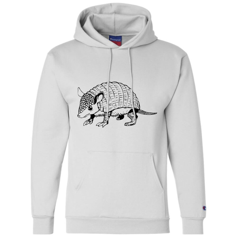 Armadillo Armour Shell Animal Cute Armadillo Funny T Shirt Champion Hoodie by cm-arts | Artistshot