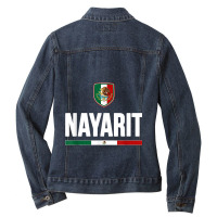 Nayarit Mexico T-shirt Ladies Denim Jacket | Artistshot