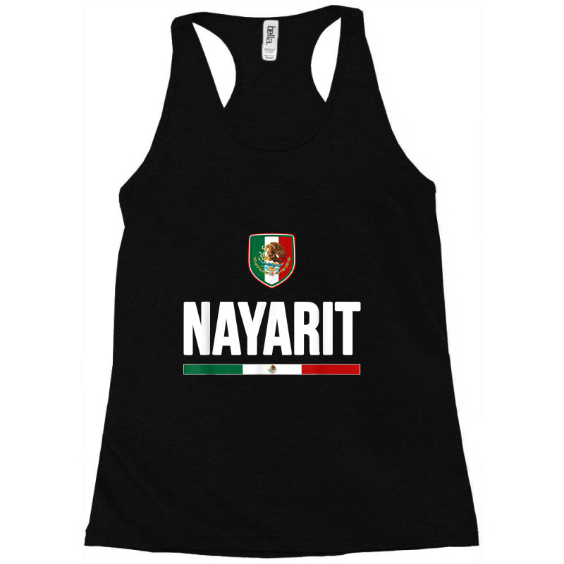 Nayarit Mexico T-shirt Racerback Tank by cm-arts | Artistshot