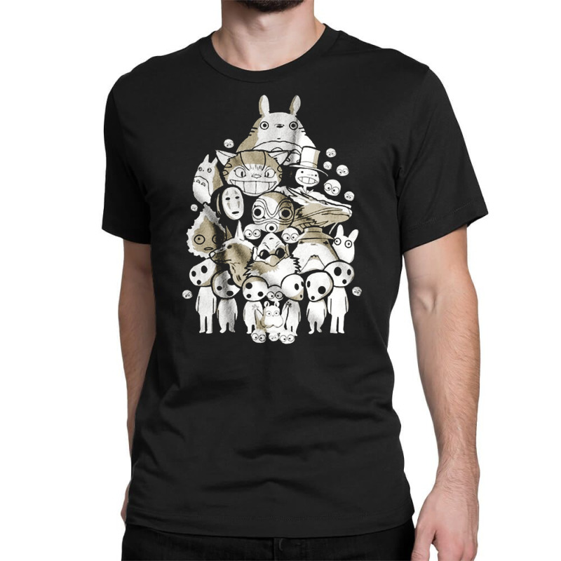 Studio Ghibli, Miyazaki World, Studio Ghibli Art, Studio Ghibli Vintag Classic T-shirt by SHOPERTHIT | Artistshot