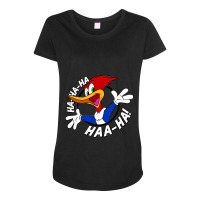 Woody Woodpecker Classic Maternity Scoop Neck T-shirt | Artistshot