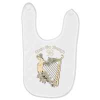 Erin Go Bragh Eire Irish Harp Ireland St . Patricks Day Gift T Shirt Baby Bibs | Artistshot