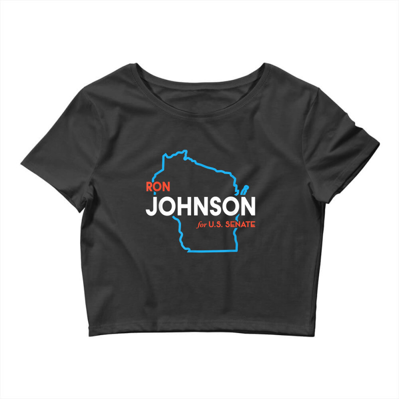 Ron Johnson 2022 Senate Election Wisconsin Republican Red T-shirt Crop Top by cm-arts | Artistshot